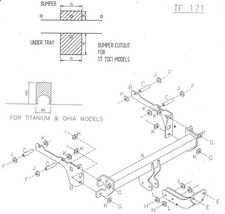 Towtrust Fixed Flange