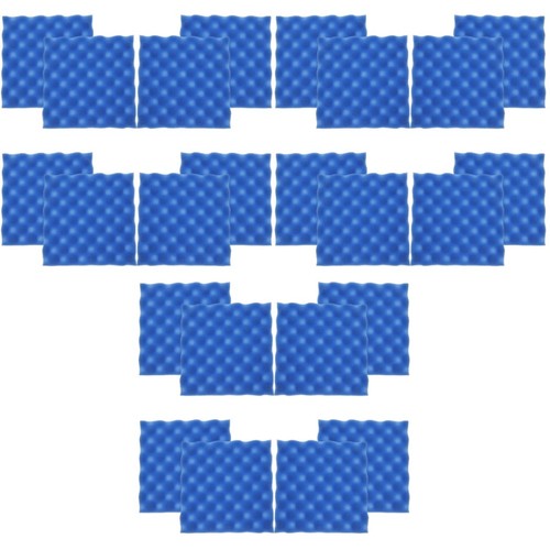 36pcs blue durable soundproof - 36pcs,
