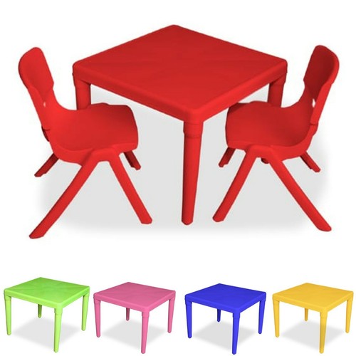 Kids table and chairs - table,