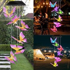 Solar Wind Chimes Lights LED