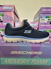 SKECHERS WOMENS SHOES BLUE
