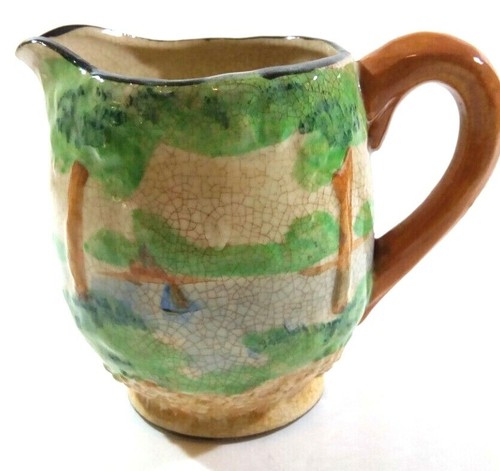Small majolica jug - small, pitcher