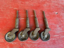 Set of 4  Vintage Colson Casters 10 1/2” Tall