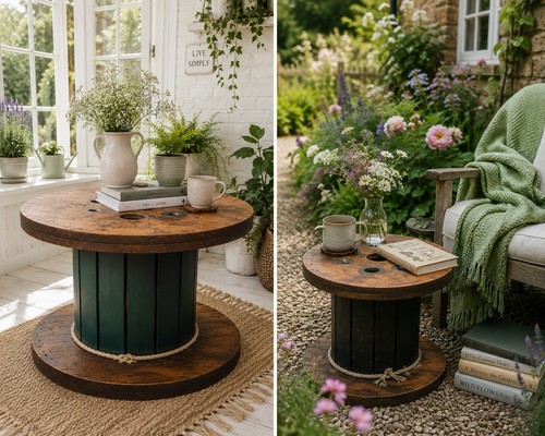 Industrial chic wooden - industrial,