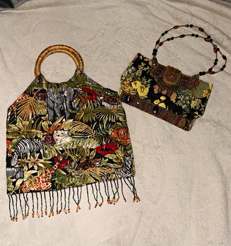 Multicolour tapestry animal - multicolour,