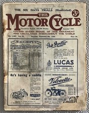 The MOTOR CYCLE Magazine 6 SEP