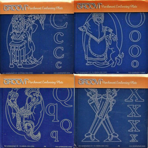 Set groovi parchment - groovi,