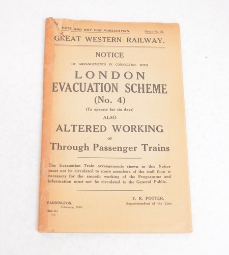 Railway timetable gwr day - railway, 6