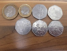 £2 £1 50 Pence Coins 1 St