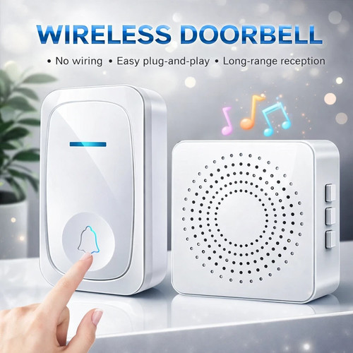 Wireless door bells waterproof - door,
