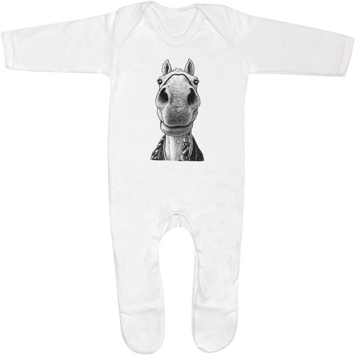 Funny horse front view - 'funny,
