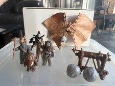 Vintage star wars ewok figures - wars,