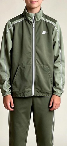 Nike boys green tracksuit - nike,