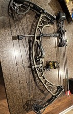 Compound bow archery - bow, set