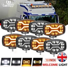 Roof Bumper Jumbo Oval LED Spot Light Fits Gen Scania 2017+ R & S Series Truck