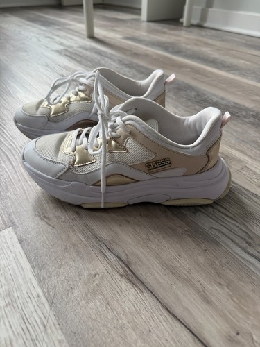 Guess fashion white - white, gold