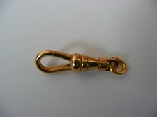 gold plated pocket watch albert swivel clasp dog clip chain  fob bracelet ect