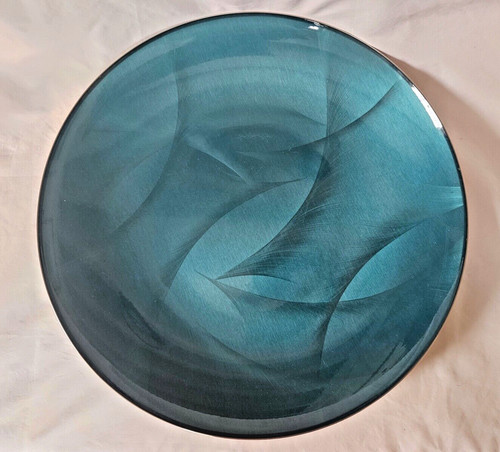 Enamel large charger platter - enamel,