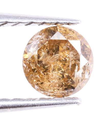 24ct natural gold - gold, brown