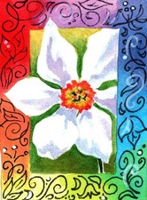 Original mini painting on
