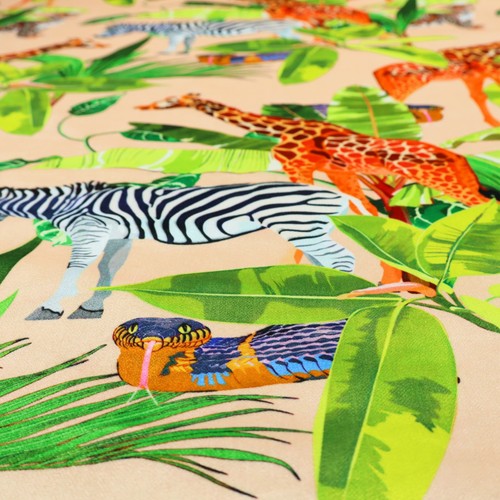 Safari animals upholstery - animals,