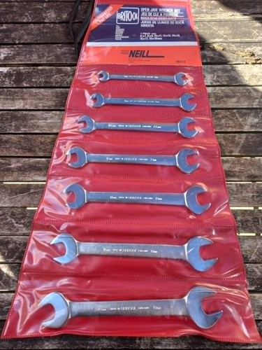 Britool metric thin open - , end