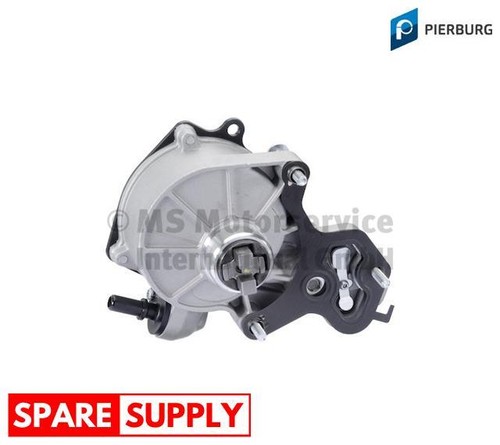 Vacuum pump braking system - vacuum,
