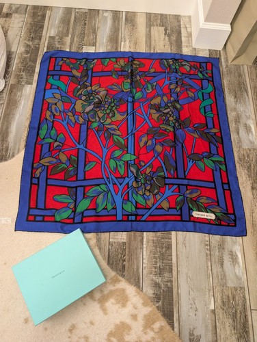 Tiffany scarf blue - &,