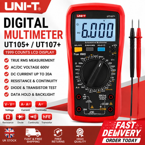 Uni automotive multimeter - uni-t,