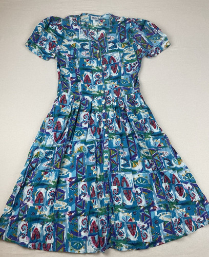 Vintage clothkits blue dress - clothkits,