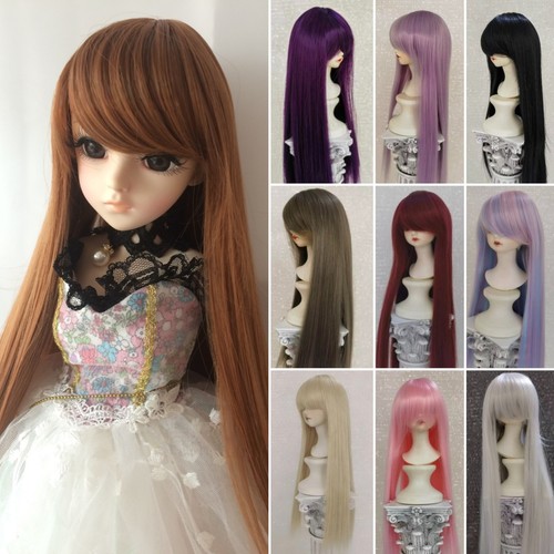 Bjd straight wigs long - bjd's,