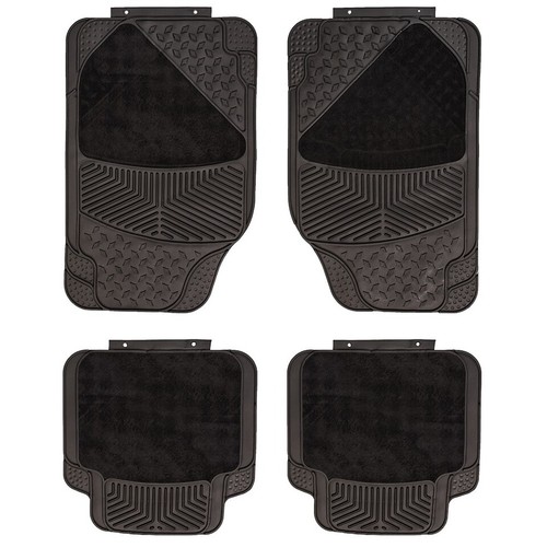 Rubber and carpet floor mats - floor,