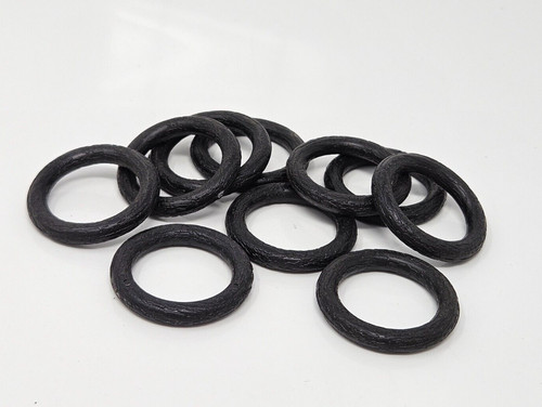 Vintage black plastic faux - vintage,