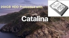 APPLE MACBOOK PRO A1278 A1286 2012 250GB 2.5 HARD DISK DRIVE OS X CATALINA 10.15