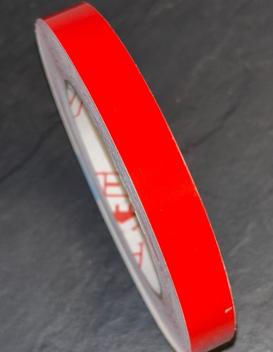 15mm red pin stripe - 15mm, coach