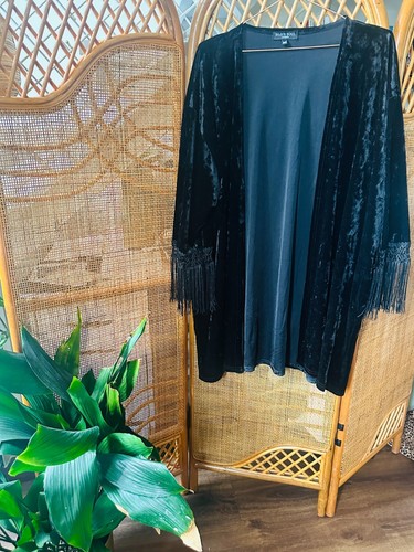 Brave soul velvet kimono - soul,