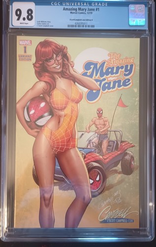 Amazing mary jane - cgc, 9.8