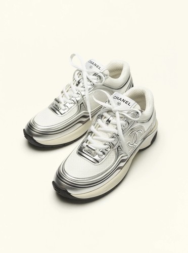 Chanel silver metallic - chanel,