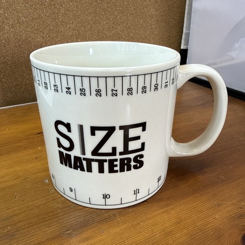 Size matters mug extra large - extra,