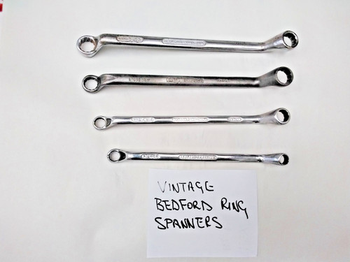 Vintage bedford ring spanners - vintage,