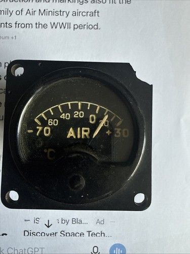 Wwii air ministry temperature - wwii,