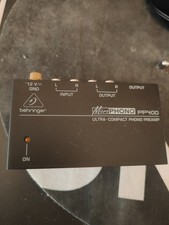 Behringer PP400 Ultra-Compact Phono Preamp for Turntables