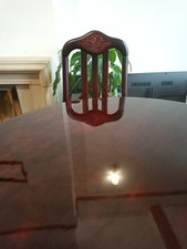 Dark Wood Mahogany 4 Chairs