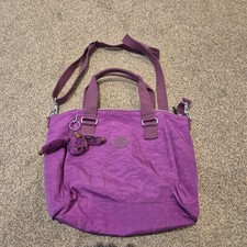 Kipling Purple Bag With Monkey