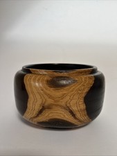 Handmade Rustic Oak Bowl 6” Wide X  4” High. Lovely Design.