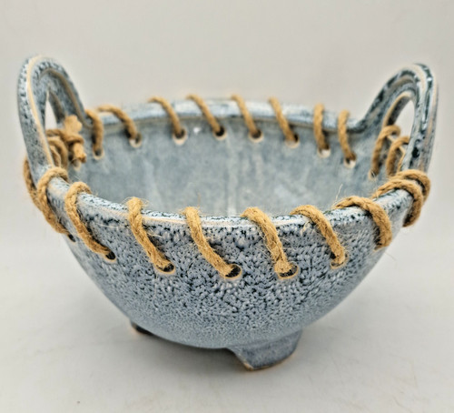 Hand glazed blue - hand,