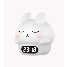 Cute Bunny Night Light & Alarm
