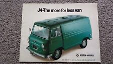 AUSTIN MORRIS J4 VAN SALES