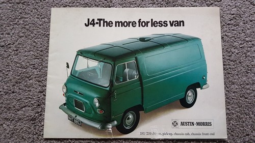 Austin morris van sales - morris, j4