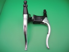 MAFAC PROMOTION ALLOY BRAKE LEVERS 1970`S NEW OLD STOCK  - POLISHED BLADES